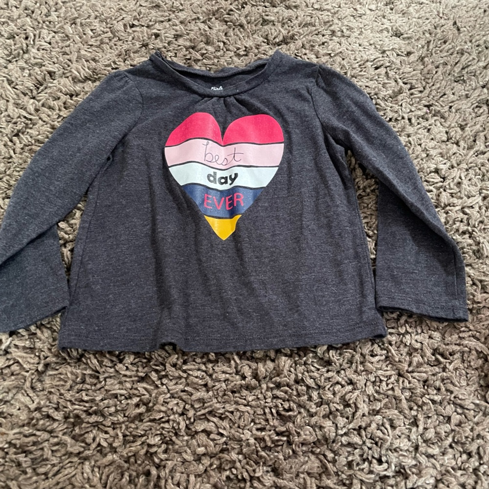 Long sleeve toddler top